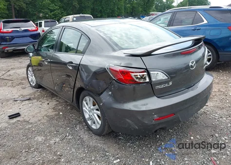 2012 Mazda Mazda3 I Touring from USA, damaged, VIN JM1BL1V75C1665809